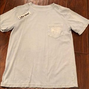 Small Southern Fried Cotton dog with flag tshirt